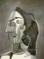 Tete Femme Jacqueline 1962 cubiste Pablo Picasso